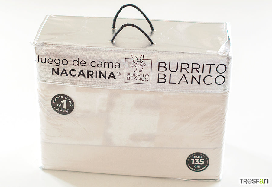 Sábana Nacarina BURRITO BLANCO 031-08 beige