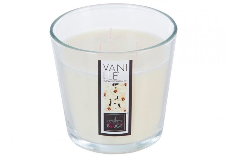 Vaso de Vela Cera XXL ATMOSPHERA 500g Vainilla