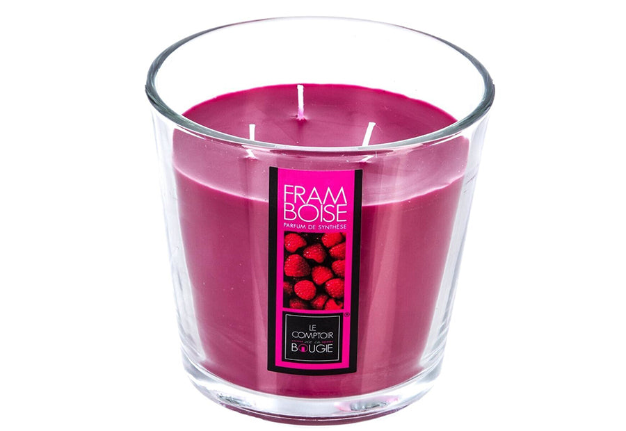 Vaso de Vela Cera XXL ATMOSPHERA 500g Frambuesa