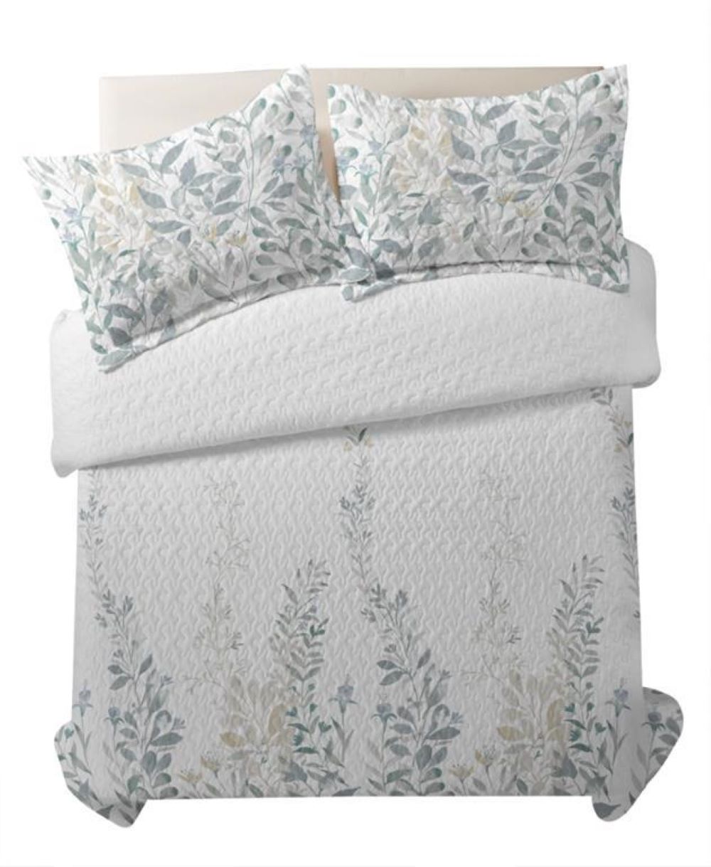 Colcha Bouti Cosida Reversible CLARA VIDAL Lagos gris
