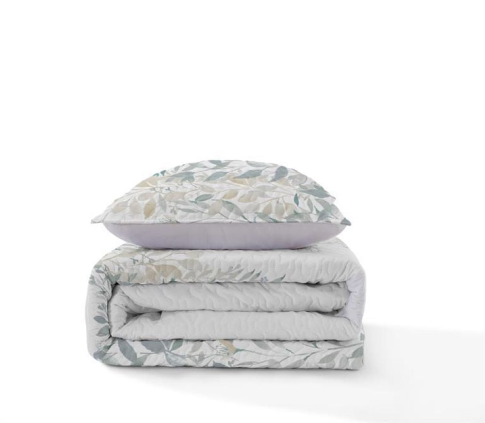 Colcha Bouti Cosida Reversible CLARA VIDAL Lagos gris