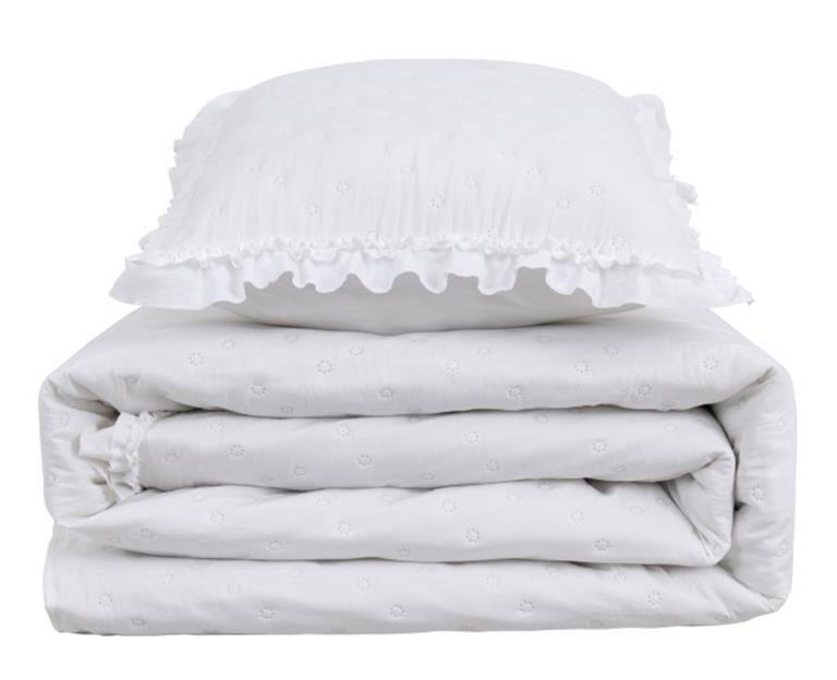 Colcha blanca CLARA VIDAL modelo Sizan