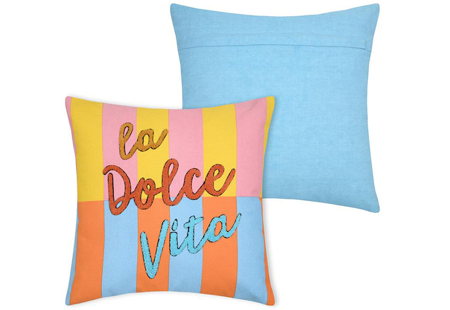 Cojín Lleno 40x40 Algodón STOF La Dolce Vita naranja 625006