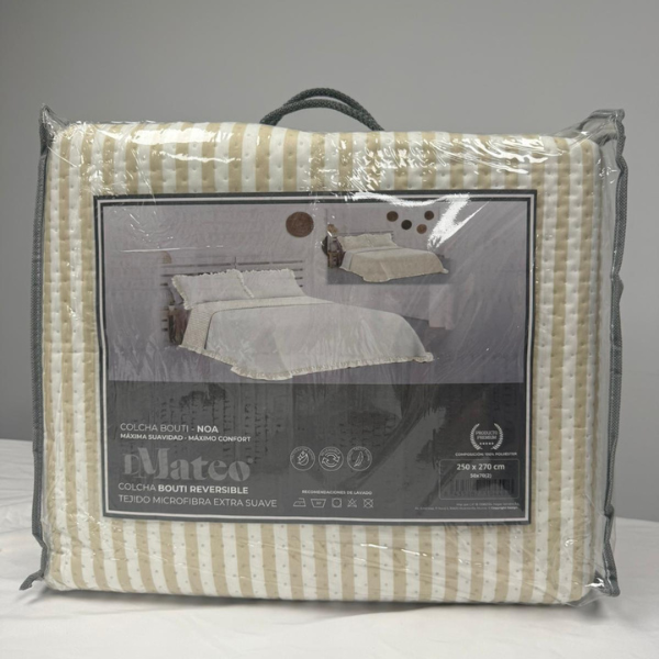 Couvre-lit gris Manacor DOLZ