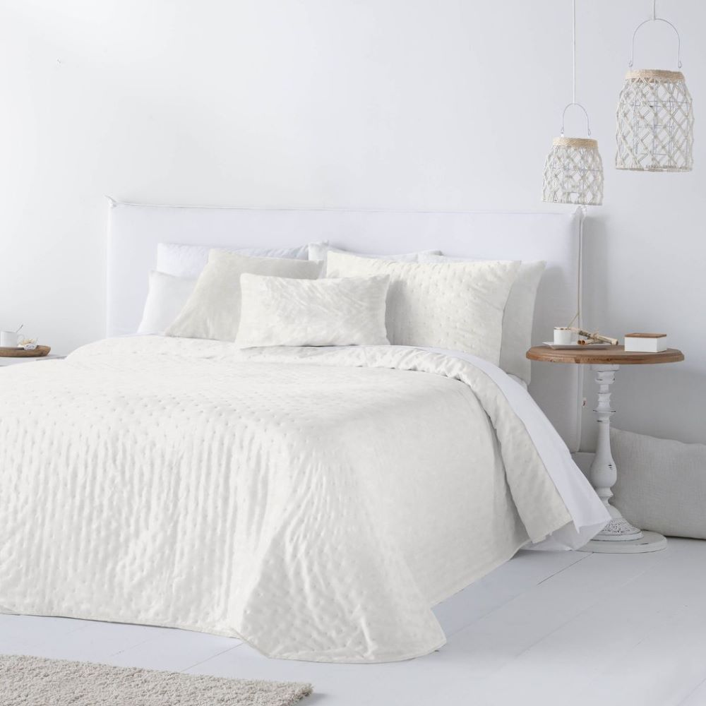 Bouti Bianka White Quilt FUN&DECO