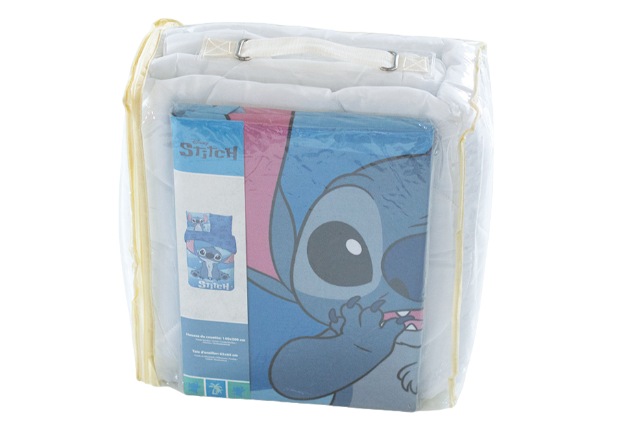Pack Funda Nórdica+Relleno Nórdico LICENCIA Lilo & Stitch azul