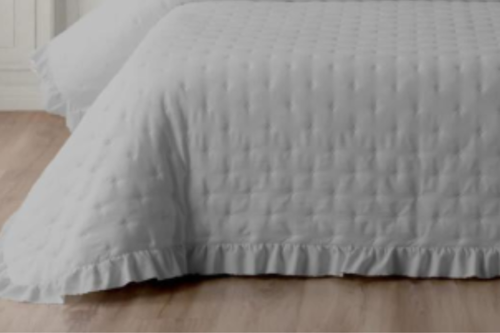 Couette grise Napoli par Miracle Home