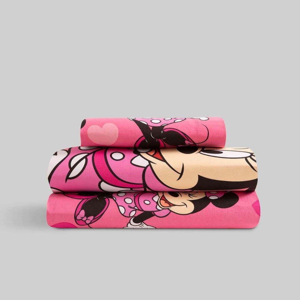 Juego Sábana 3 Piezas DISNEY Licencia MINNIE