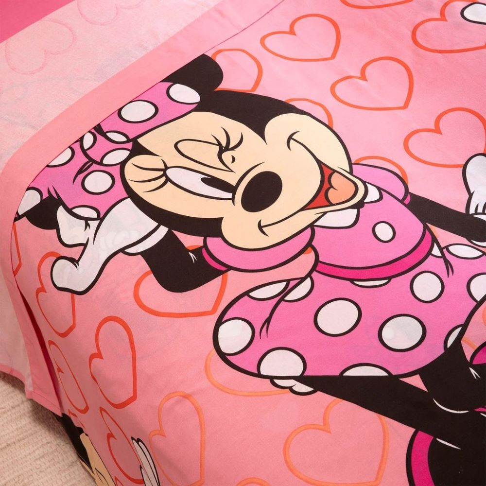 Juego Sábana 3 Piezas DISNEY Licencia MINNIE
