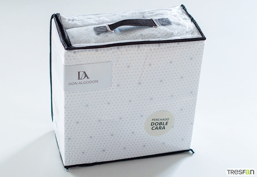 VENTA FLASH Sábana Coralina 220gr DON ALGODON Doble Cara Bianca gris