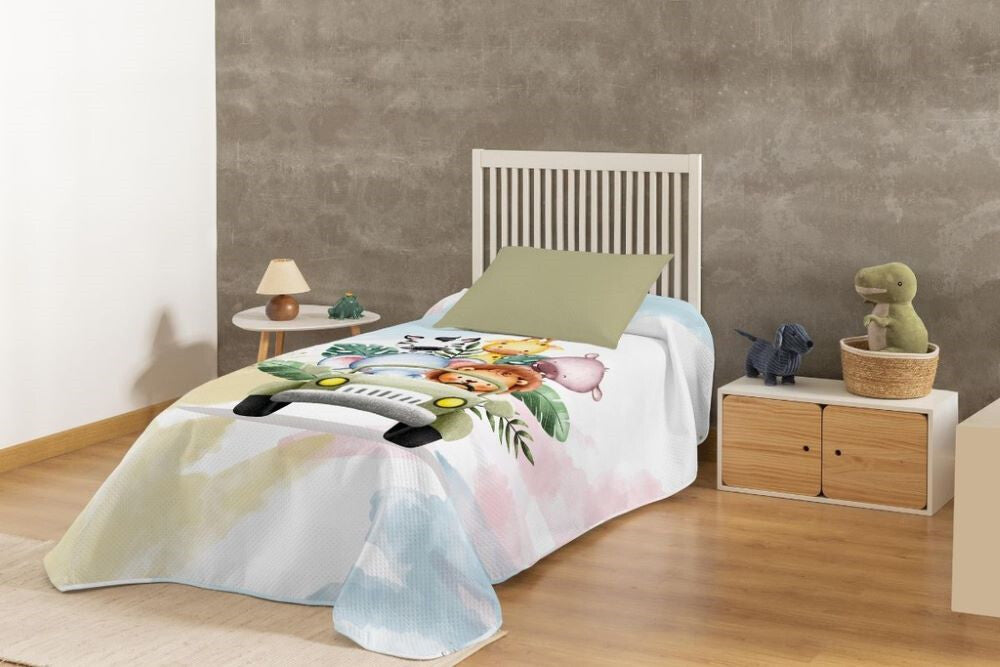 Bouti Digital Safari Quilt KARAMELO