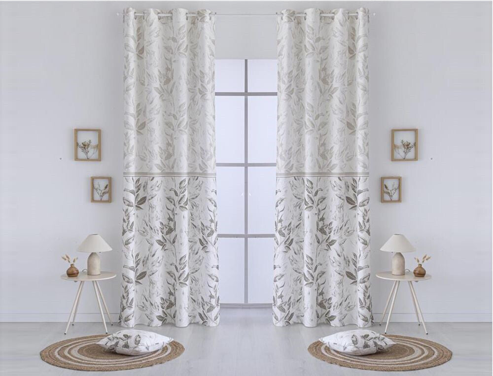 Cortina Zamora Beige Confecciones Paula