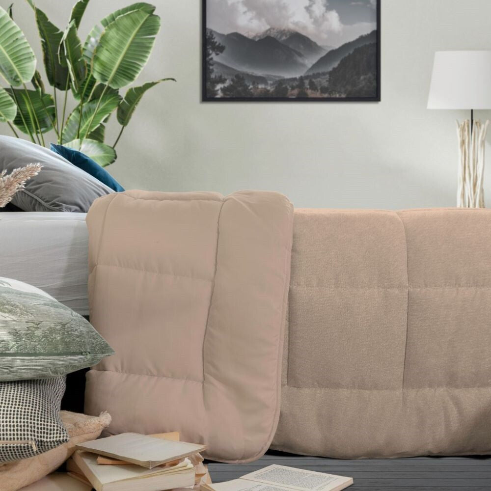 Couette en polaire corail beige ISLANDE