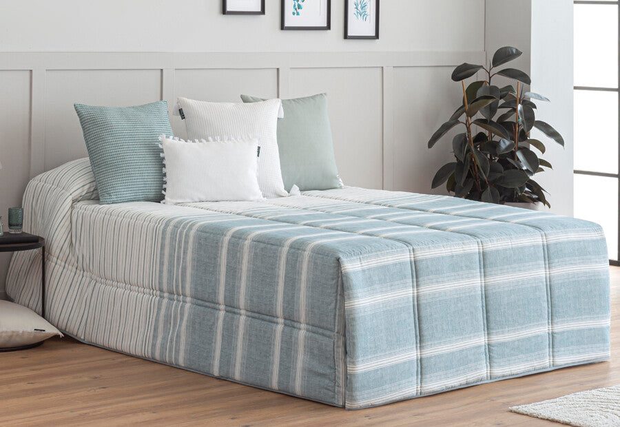 Couette doudou bleue Duero de Confecciones Paula
