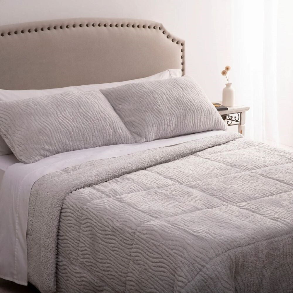 Couette Jacquard Gris Cédric KARAMELO
