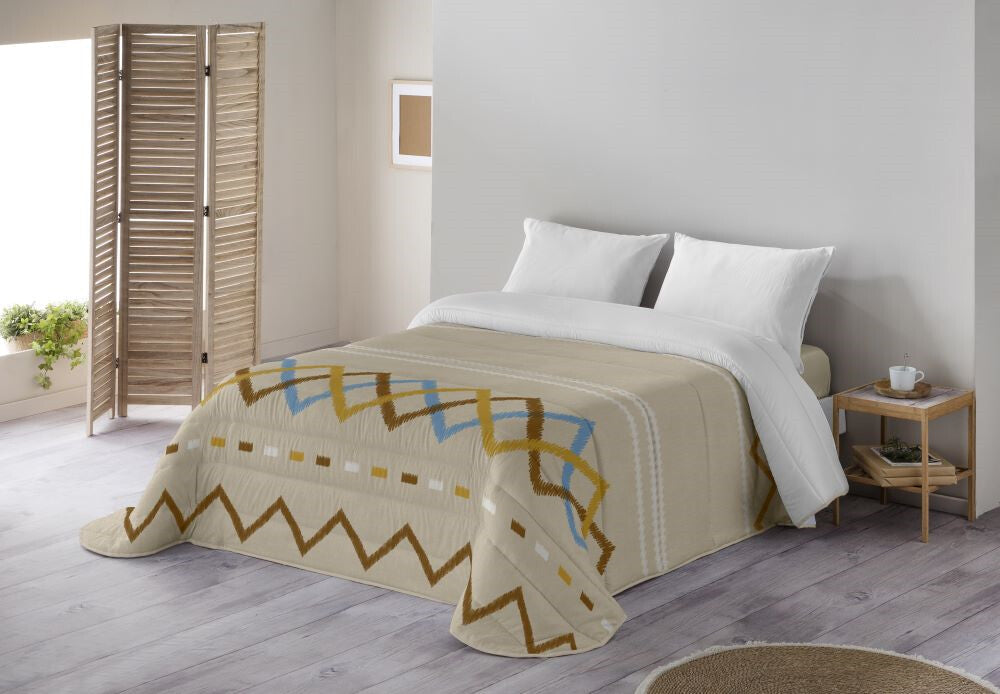 Couette réversible Zigag NATURALS