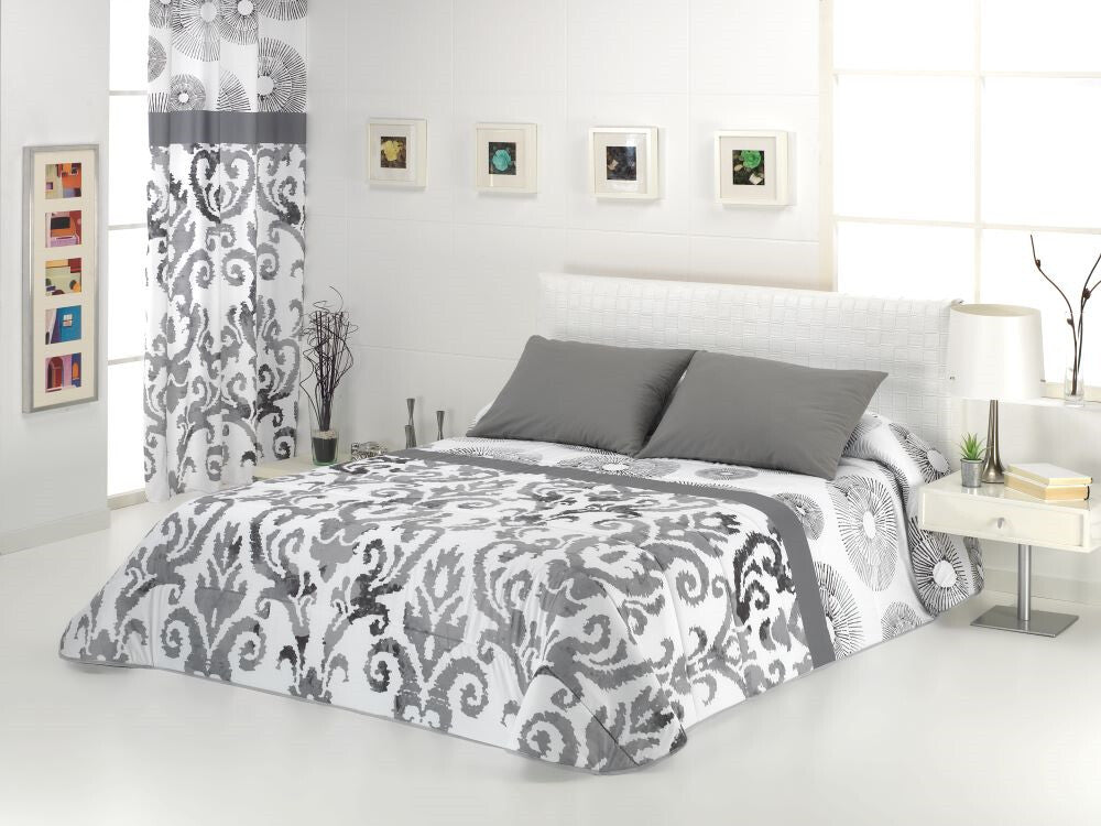 Couette nordique gris jade