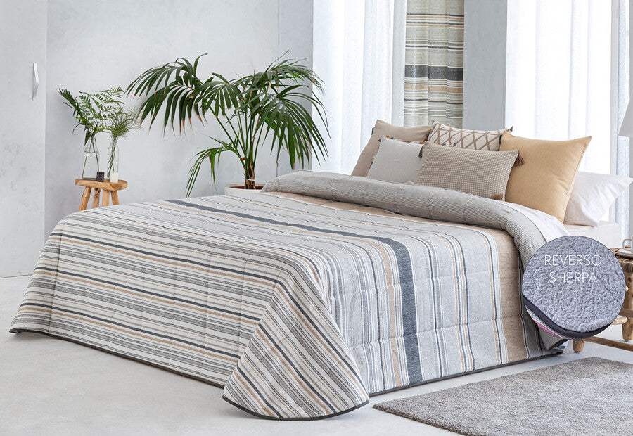 Couette sherpa beige LEON de Paula Confections