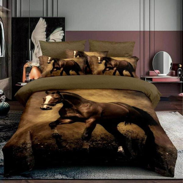 Funda Nórdica El Caballo Marrón Piezas – - Main Image