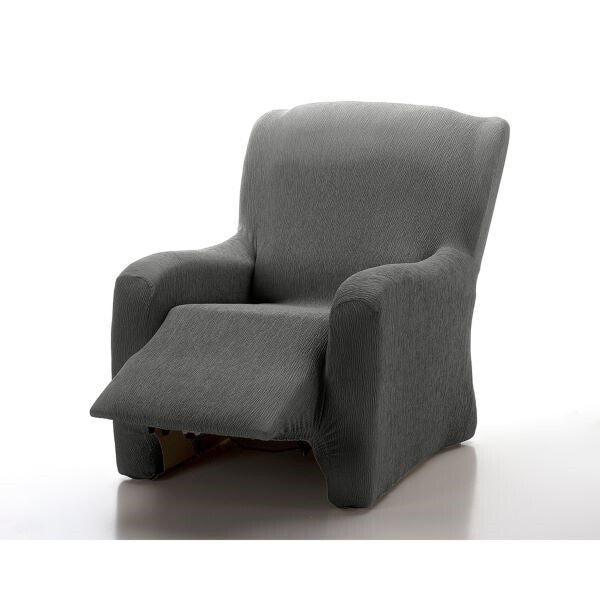 HOUSSE DE FAUTEUIL RELAXANT 1 PIÈCE JARA ANTHRACITE CASA TEXTIL
