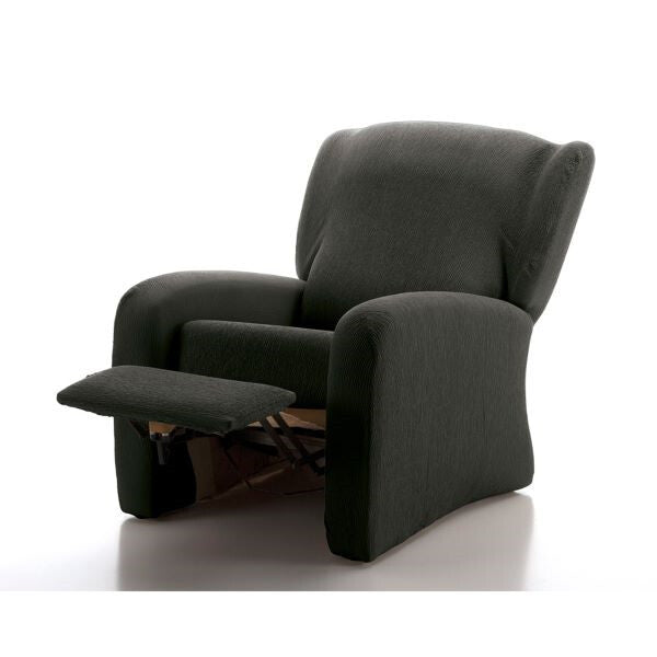 Funda Sillón Relax 4 Piezas Negro Casa Textil