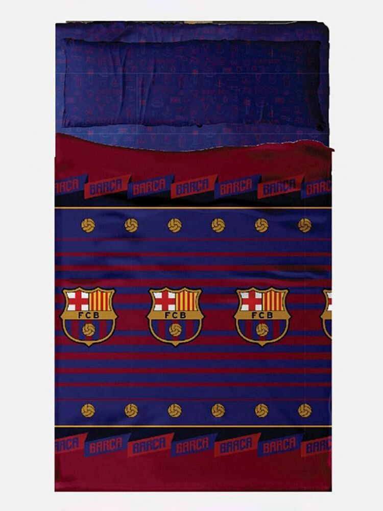 Parure de draps FC BARCELONE