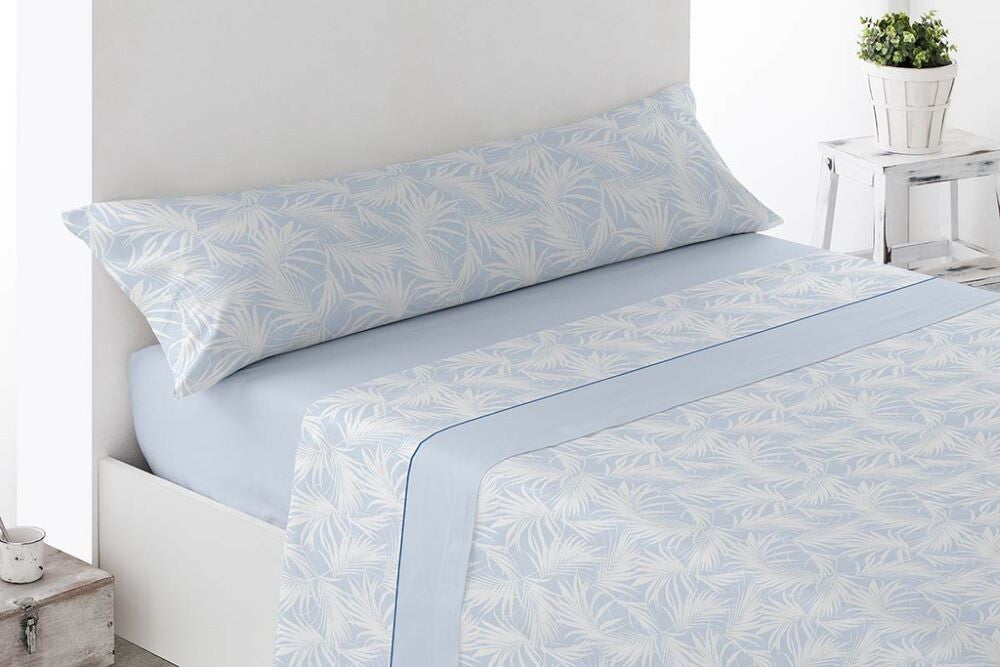 Parure de draps bleu Majan MIRACLE HOME