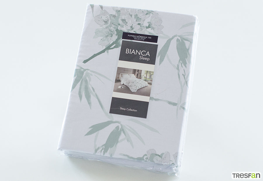 Funda Nórdica 3piezas Estampada BIANCA Kyoto musgo