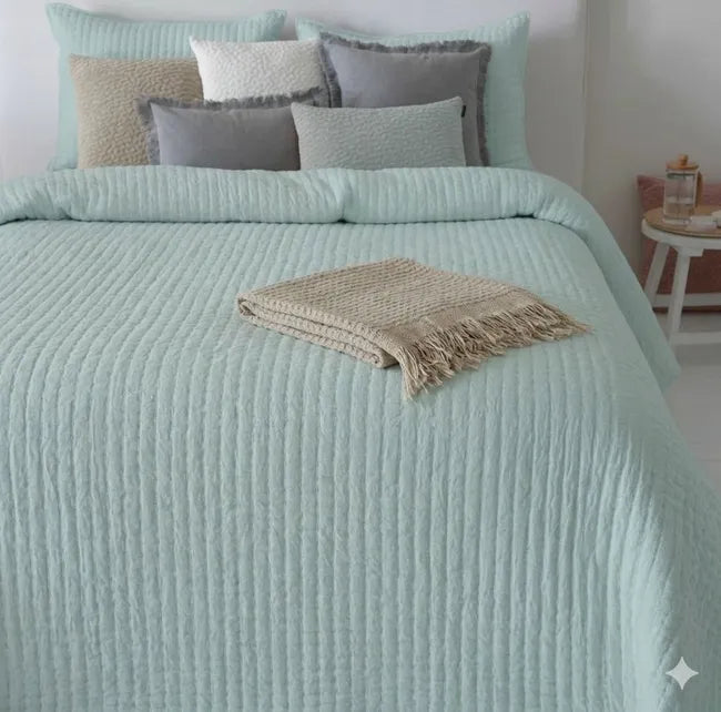 Colcha Bouti Azara FUN&DECO color verde