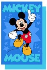 Edredón Sherpa Mickey Mouse color azul