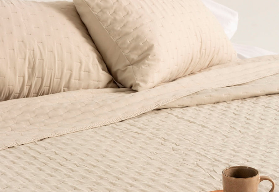 Colcha Bouti Lisa Termosellada GAMUSI Nara Color beige
