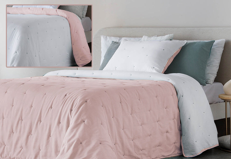 Couette double face FUNDECO Polare Nude Nordic