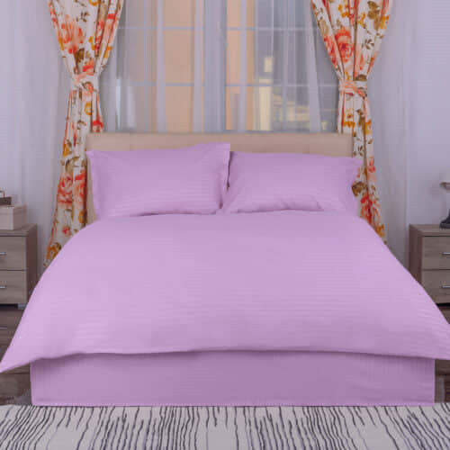 Housse de couette violette
