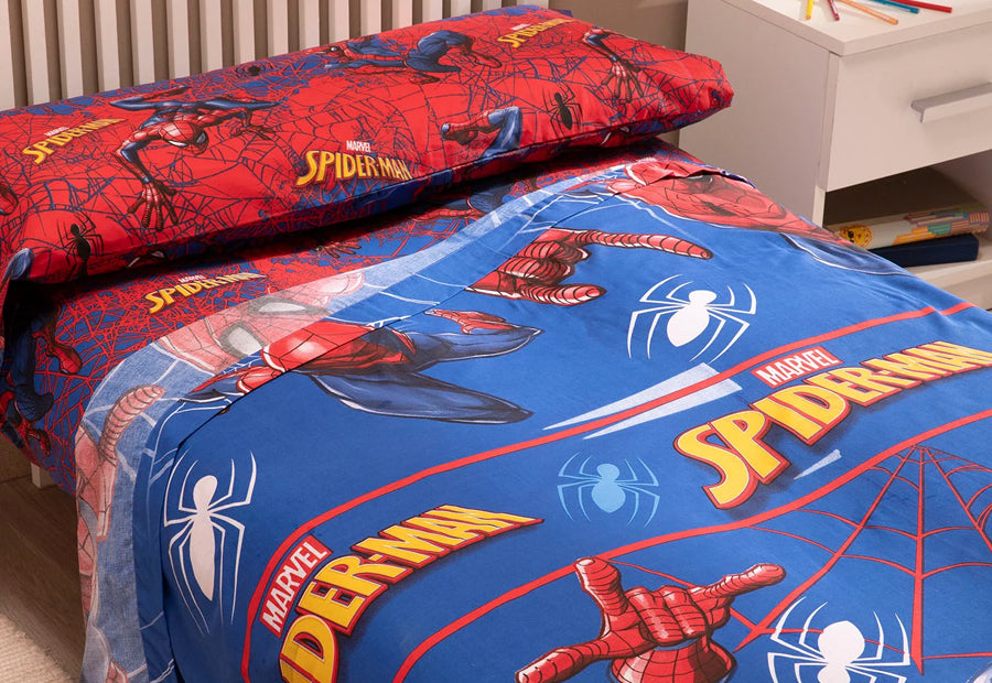 Juego Sábana  3 Piezas DISNEY Licencia SPIDERMAN