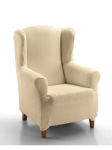 HOUSSE DE CHAISE À AILES JARA BEIGE CASA TEXTIL