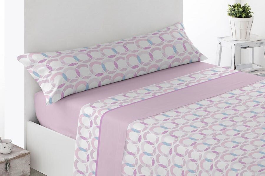 Juego de Sábanas tela Acari Rosa MIRACLE HOME