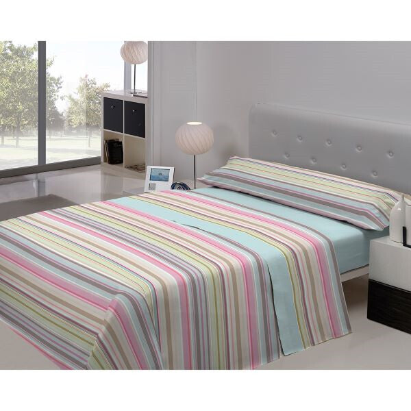 Parure de draps en tissu turquoise Diego C-2 par Javier Larrainzar
