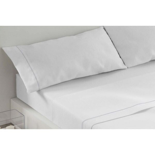 Parure de draps en tissu 241 Blanc/Gris BURRITO BLANCO