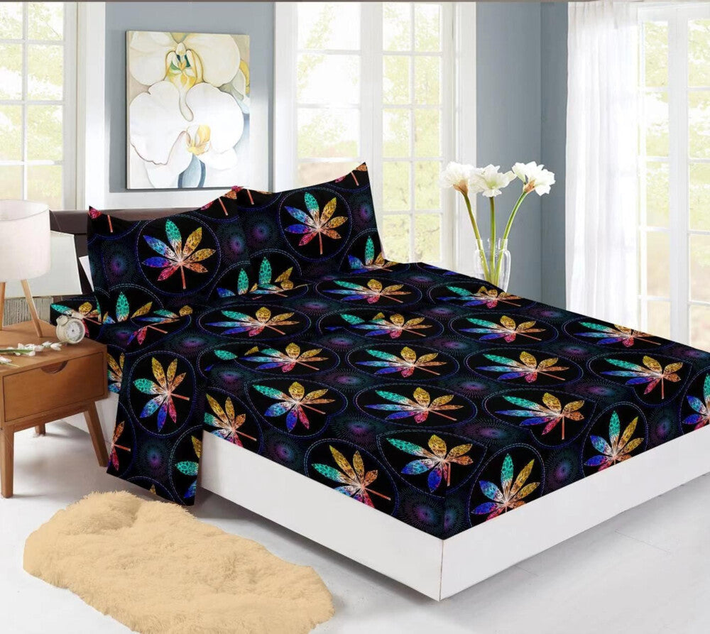 Drap housse + 2 taies d'oreiller