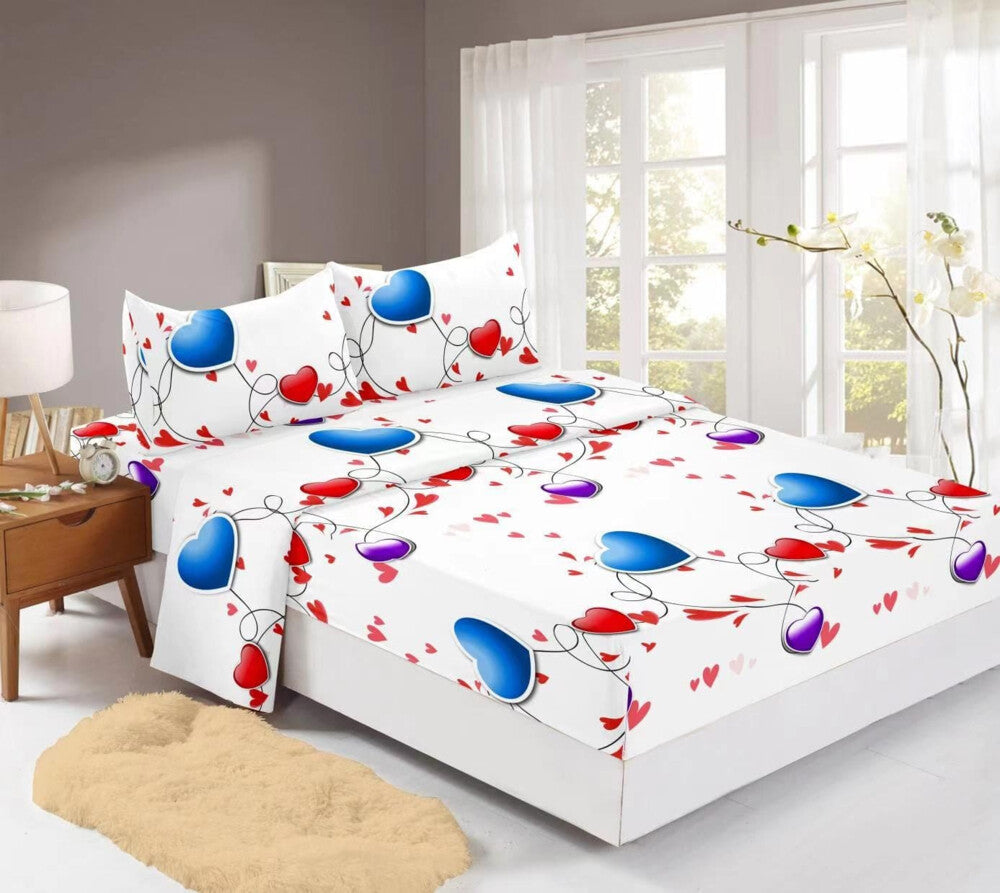 Sabana ajustable Corazones