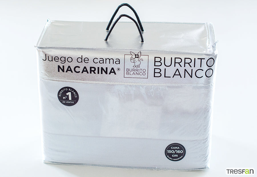 Sábana Nacarina BURRITO BLANCO 031-01 cielo