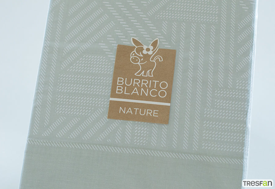 Fabric Sheet Set 241 White/Grey BURRITO BLANCO