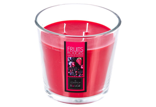Vaso de Vela Cera XXL ATMOSPHERA 500g Frutos Rojos