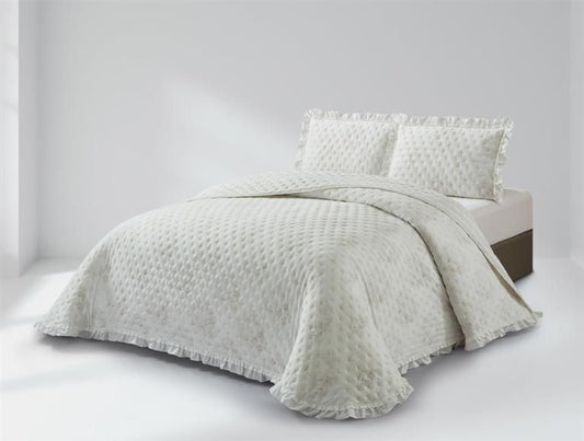 Colcha Bouti beige Andrea de Clara Vidal