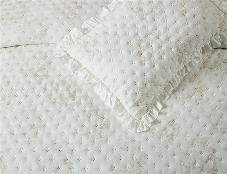 Colcha Bouti beige Andrea de Clara Vidal