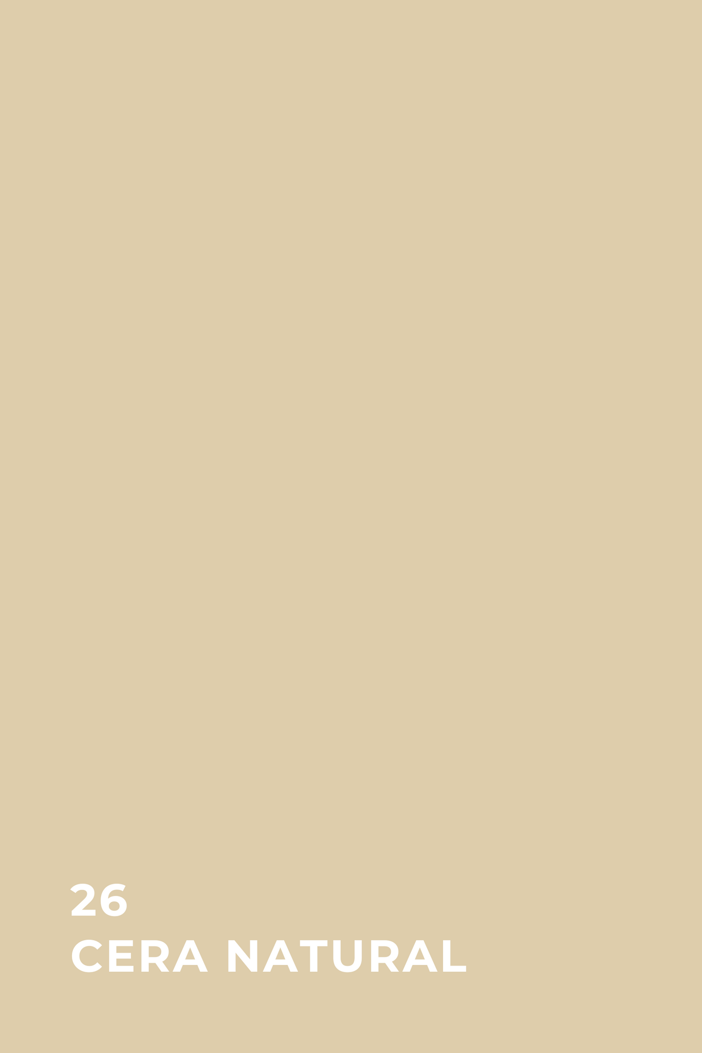 Vela brillante de cera mineral - Voluta