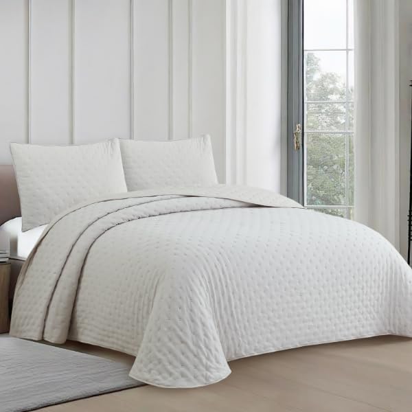 Colcha bouti beige modelo Natura