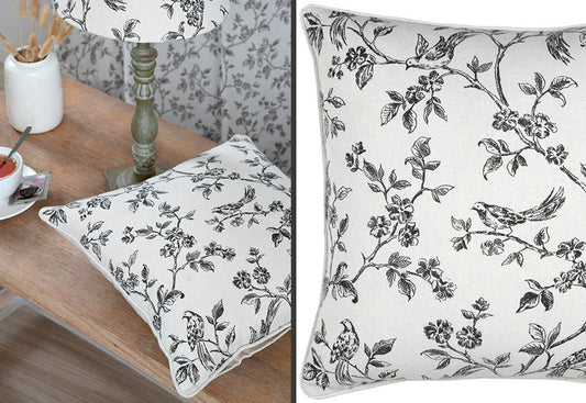 Cojín Lleno Reversible 40x40 Algodón STOF Clarine Crudo 445001