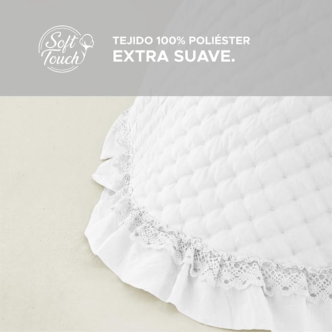 Colcha Blanca modelo Anaya de Victorio & Lucchino everly