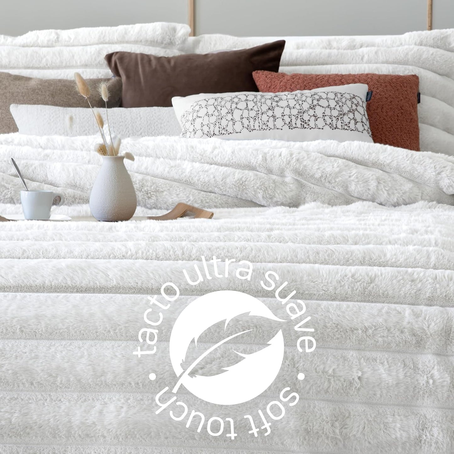 Edredón Conforter blanco sedalina 850gr CÉDRIC de FUNDECO